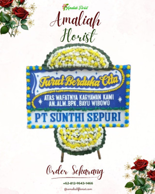 Papan Bunga Duka di Padang Serai