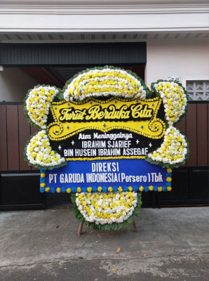 Papan Bunga Duka di Padang Serai