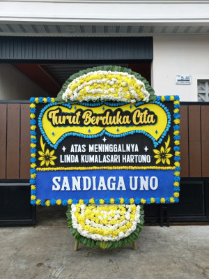 Papan Bunga Duka di Padang Serai
